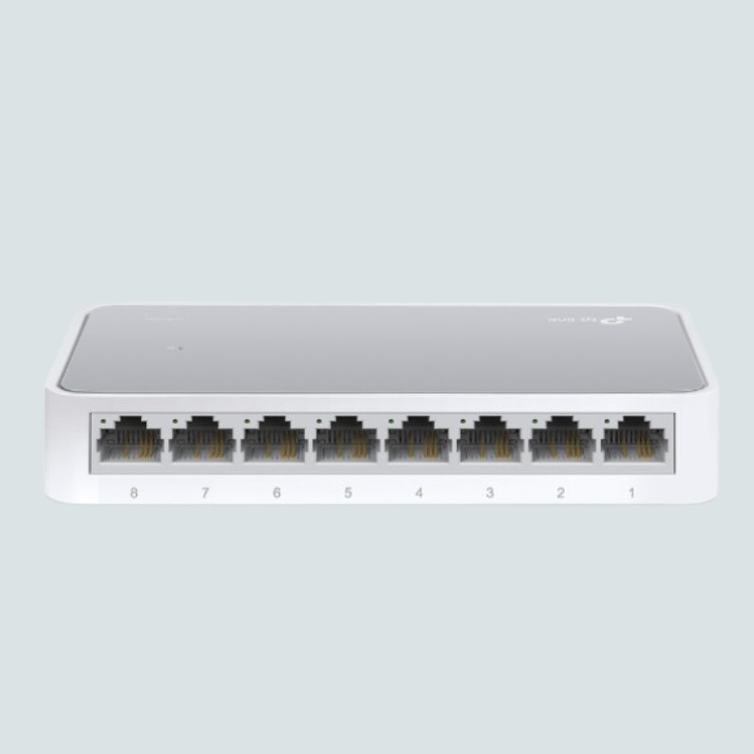 Charger l'image dans la galerie, Switch Réseau Ethernet TP - Link TL - SF1008D 8 ports 10/100 Mbps - TP - LINK - Binaa